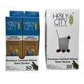 5.75" Cocktail Wheat Stem Drinking Straws | Inner Pack | 10 x 50ct. Boxes