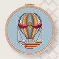 Air Balloon 3 - PDF Counted Cross Stitch Pattern-0